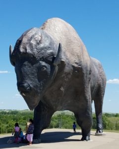 World's Largest Buffalo in Jamestown, North Dakota